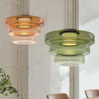Lampada a Sospensione in Vetro Stile Bauhaus