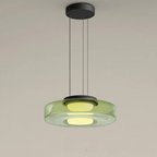 Lampada a Sospensione in Vetro Stile Bauhaus