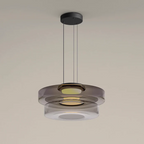 Lampada a Sospensione in Vetro Stile Bauhaus