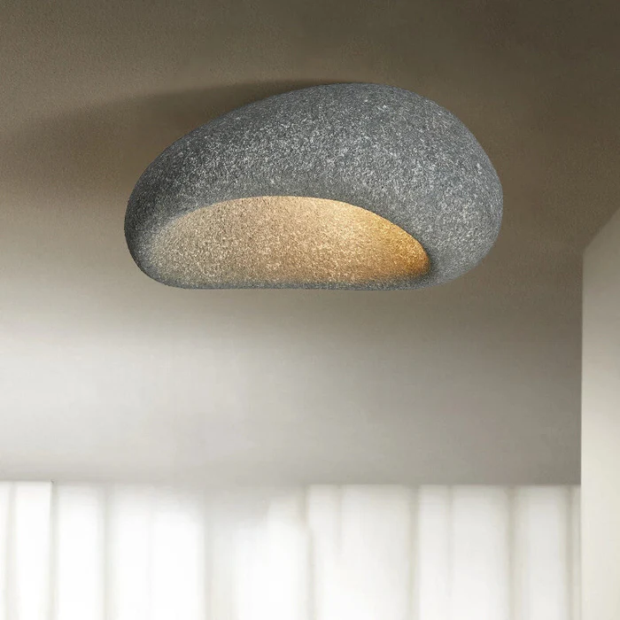 Lampada da soffitto a forma di luna