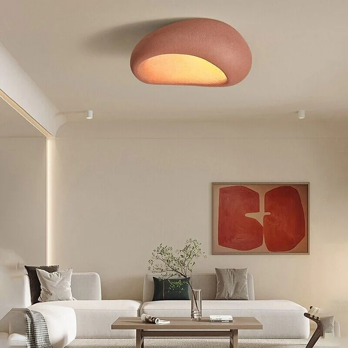 Lampada da soffitto a forma di luna