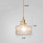 Lampada Vintage in Cristallo da Appendere