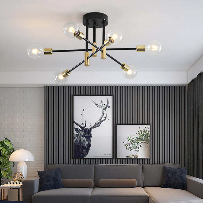 Lampada da soffitto LED moderna e chic