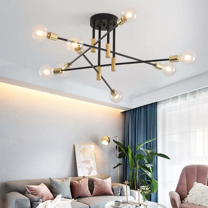 Lampada da soffitto LED moderna e chic