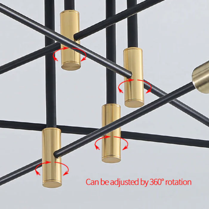 Lampada da soffitto LED moderna e chic
