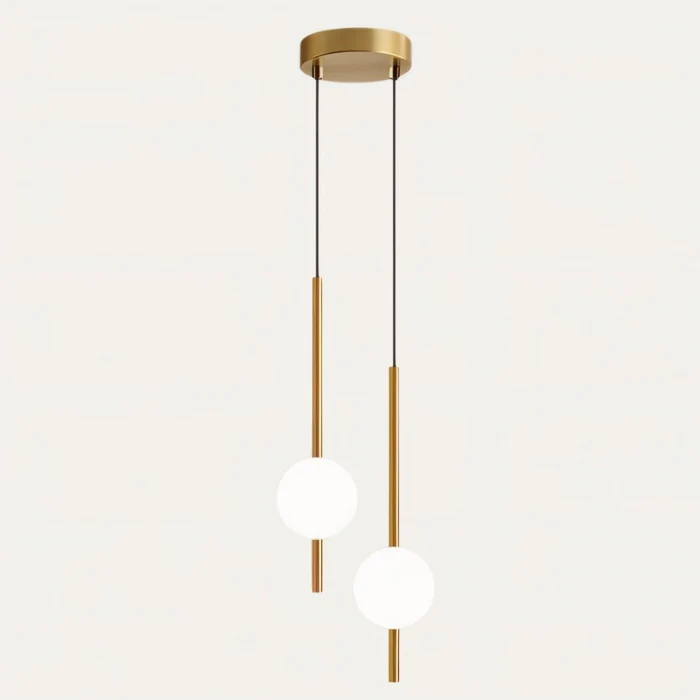 Lampada Appesa Cilindrica Moderna da Comodino