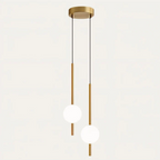 Lampada Appesa Cilindrica Moderna da Comodino