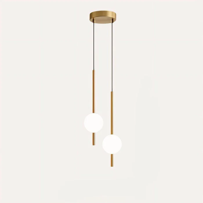 Lampada Appesa Cilindrica Moderna da Comodino