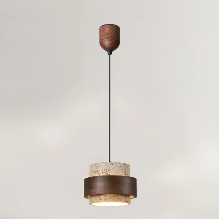 Lampada a Sospensione Retro Stone Wabi-Sabi
