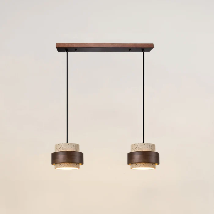 Lampada a Sospensione Retro Stone Wabi-Sabi