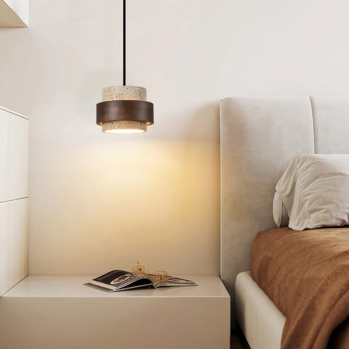 Lampada a Sospensione Retro Stone Wabi-Sabi