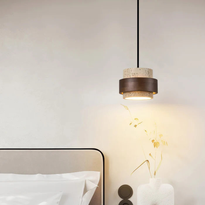Lampada a Sospensione Retro Stone Wabi-Sabi