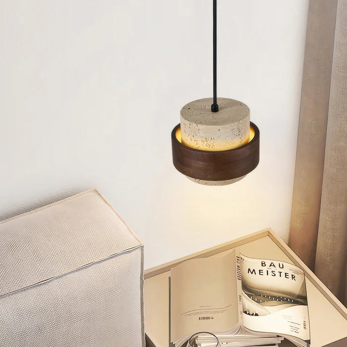 Lampada a Sospensione Retro Stone Wabi-Sabi