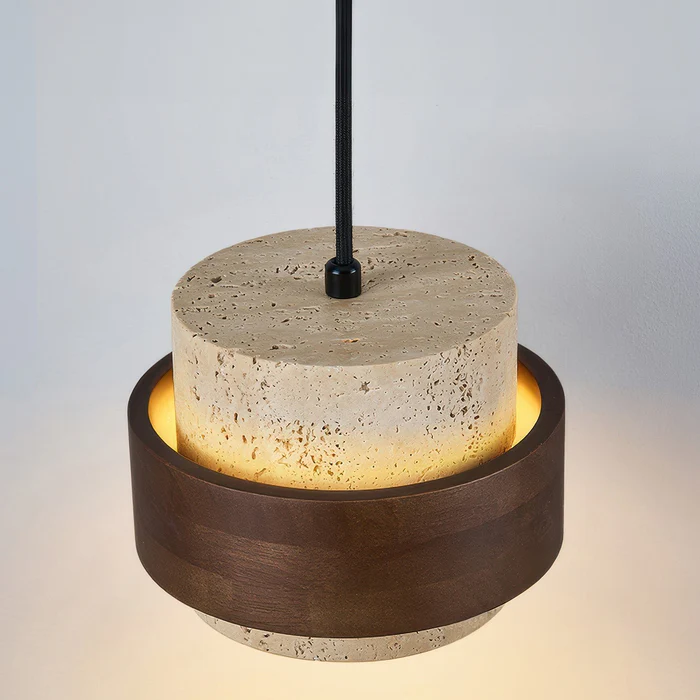 Lampada a Sospensione Retro Stone Wabi-Sabi