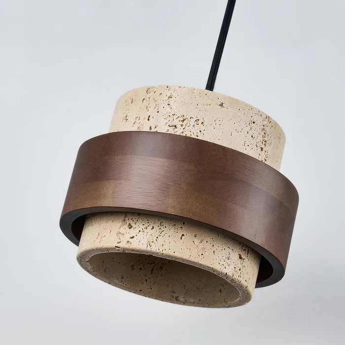 Lampada a Sospensione Retro Stone Wabi-Sabi