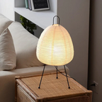 Lampada da Tavolo in Carta di Riso