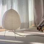 Lampada da Tavolo in Carta di Riso