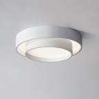 Moderna Luce da Soffitto Rotonda Doppia