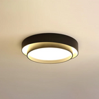 Moderna Luce da Soffitto Rotonda Doppia