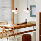 Glarefusion Moderno Lampadario in Vetro LED Stile Bauhaus