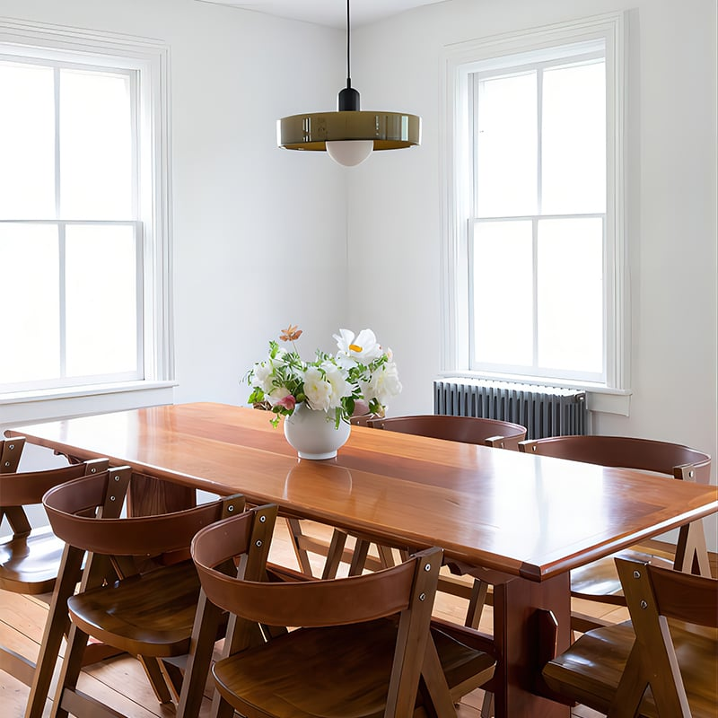 Glarefusion Moderno Lampadario in Vetro LED Stile Bauhaus