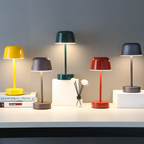 Lampada da Tavolo Moderna Semplice e Elegante in Metallo