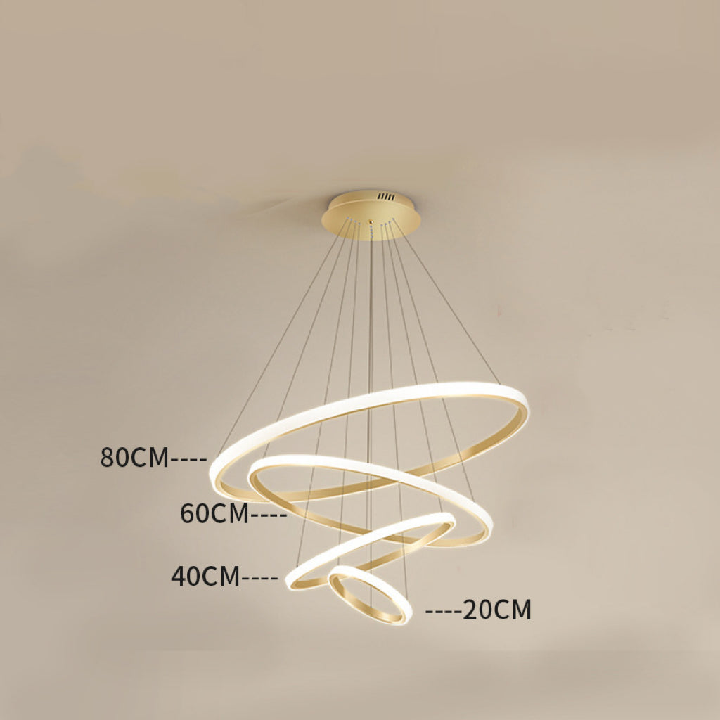 Lampadario Moderno Semplice a Strati