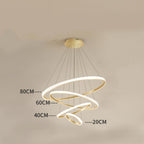 Lampadario Moderno Semplice a Strati