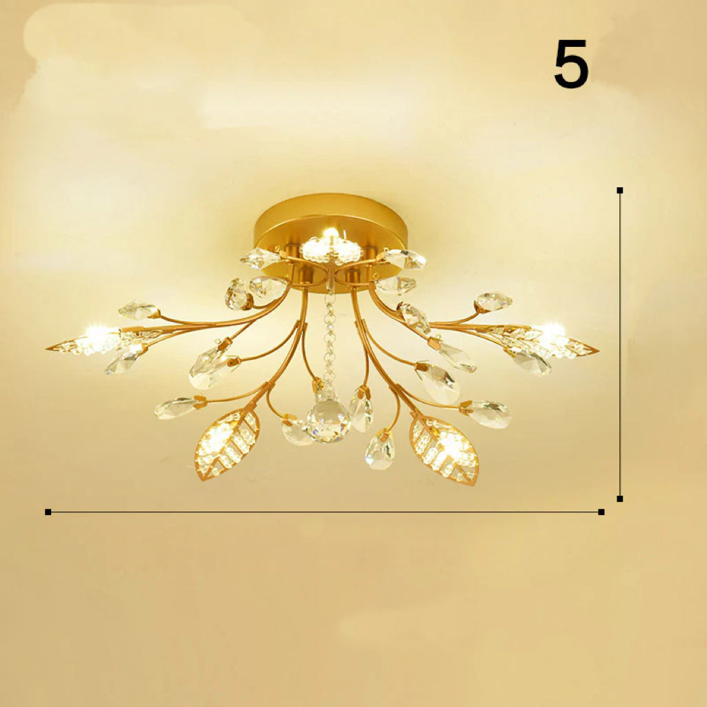 Lampadario in Cristallo Moderno Nordico