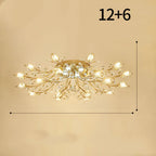 Lampadario in Cristallo Moderno Nordico