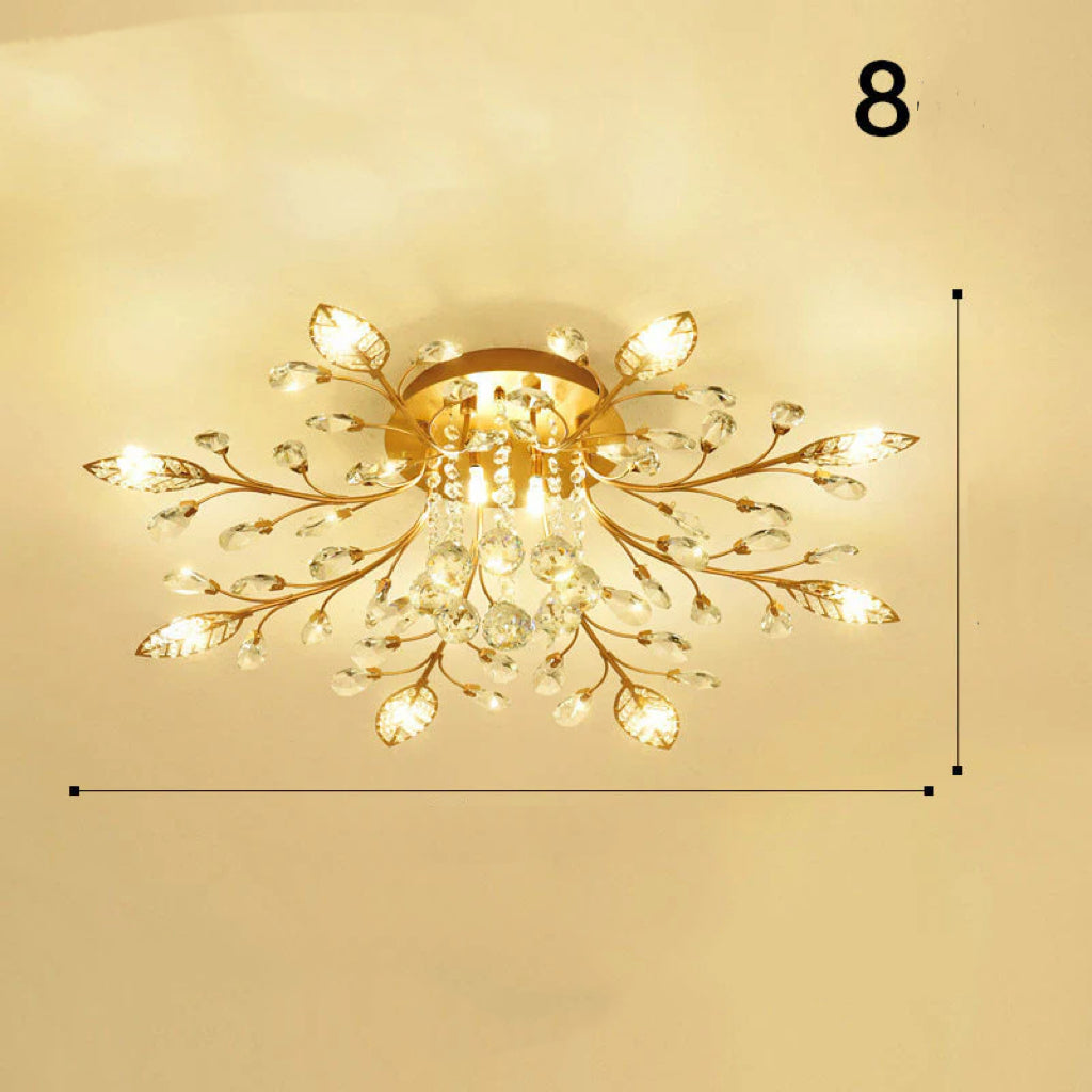Lampadario in Cristallo Moderno Nordico