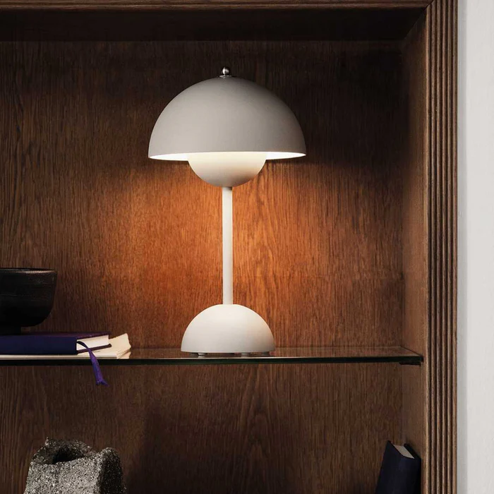 Lampada da Tavolo a Fungo Glarefusion Decorazione Moderna