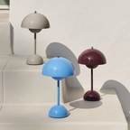 Lampada da Tavolo a Fungo Glarefusion Decorazione Moderna