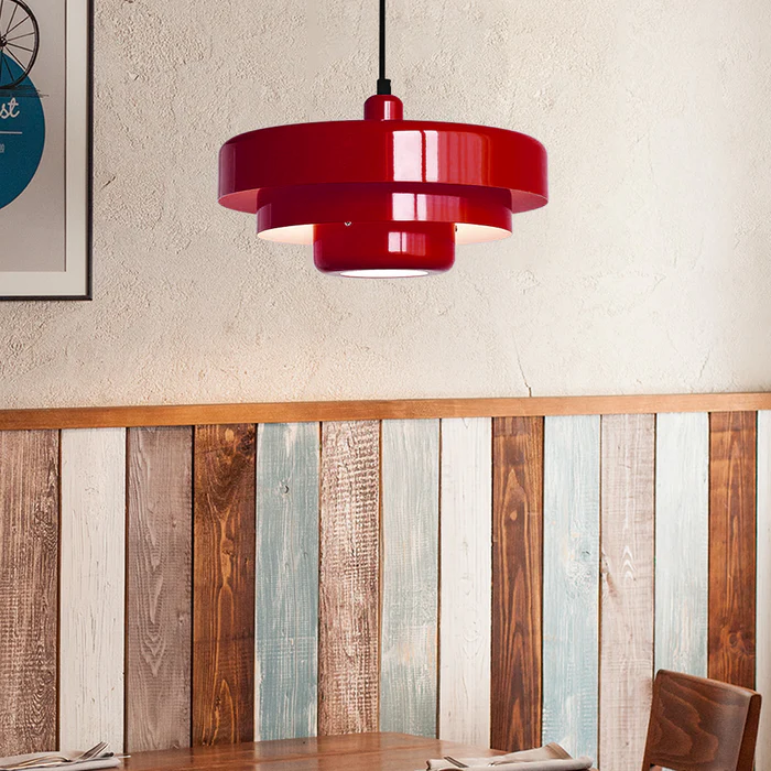 Lampadario in Ferro Medievale Retro a Tre Livelli