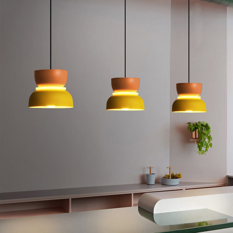 Lampadario LED Nordic Colorato a 1 Luce