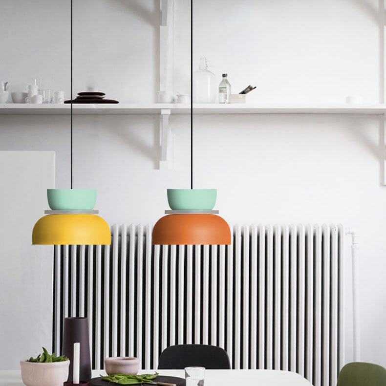 Lampadario LED Nordic Colorato a 1 Luce