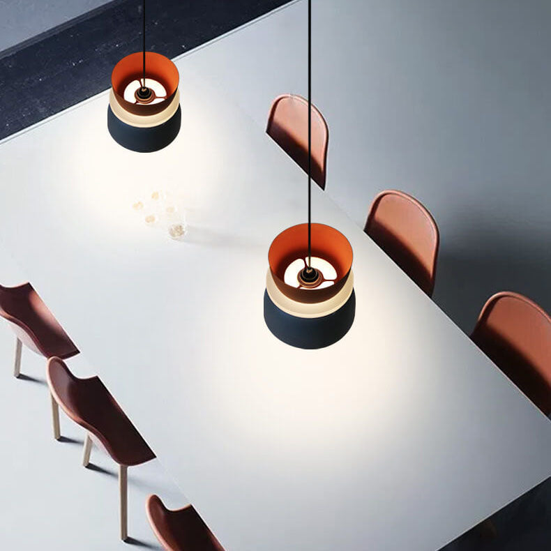 Lampadario LED Nordic Colorato a 1 Luce