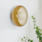 Lampada da soffitto in vetro rotonda classica