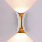 Moderna Luce da Parete Irregolare in Alluminio per Esterni