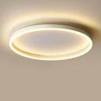 Lampada da soffitto a LED circolare minimalista nordica in ferro e acrilico
