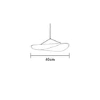 Lampade a Sospensione in Tessuto Nordic Chic