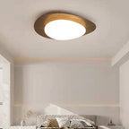 Plafoniera LED a Incasso in Legno con Venature Nordic Iron