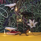Lampada da Tavolo in Resina Trendy Crow