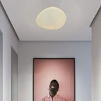 Moderna Luce da Soffitto LED con Effetto Pietra a Ciottoli