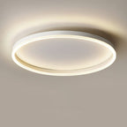 Lampada da soffitto a LED circolare minimalista nordica in ferro e acrilico