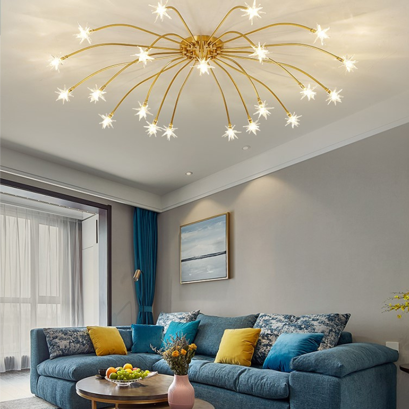 Arisha Art Deco Starry Lampada da Soffitto a Incasso