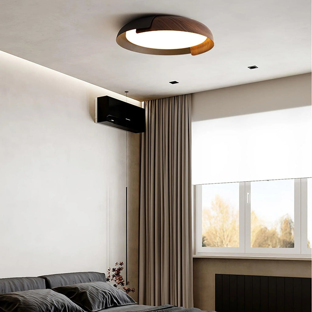 Lampada da soffitto rotonda classica in acrilico