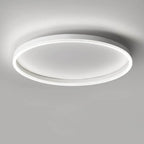 Lampada da soffitto a LED circolare minimalista nordica in ferro e acrilico