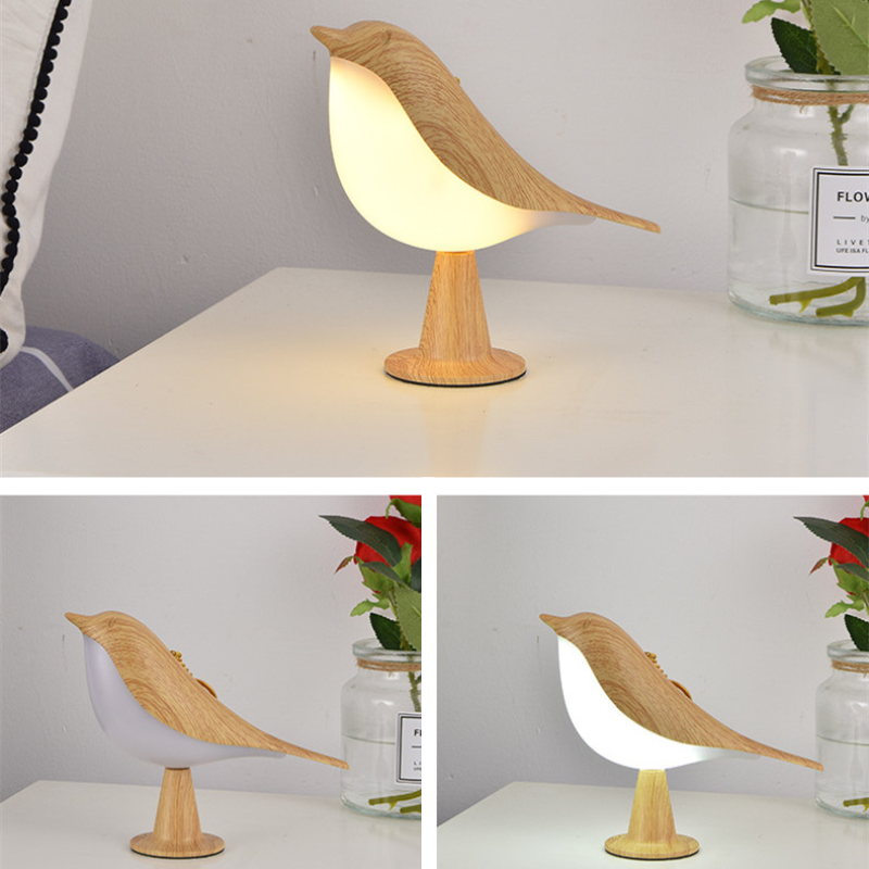 ChirpGlow - Lampada per uccelli versatile per un'illuminazione rilassante