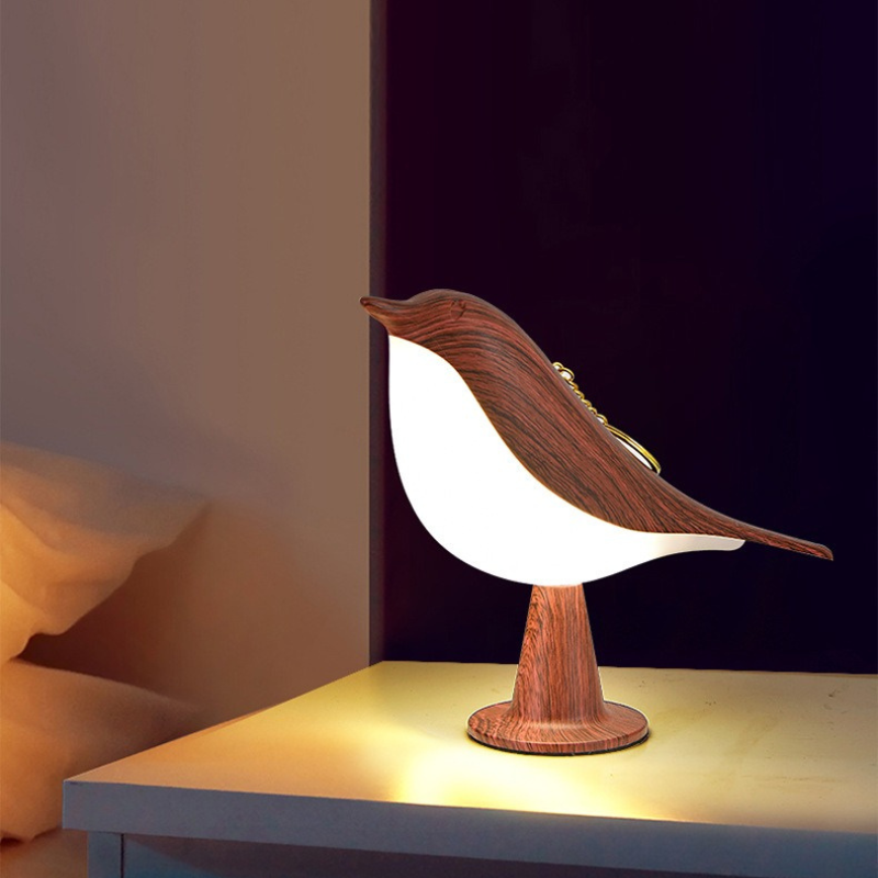 ChirpGlow - Lampada per uccelli versatile per un'illuminazione rilassante